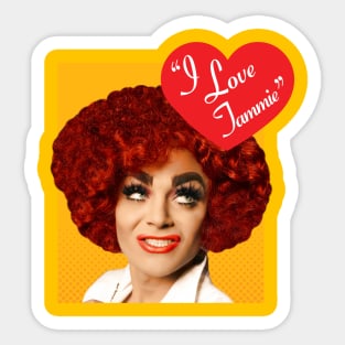 I Love Tammie Brown Sticker